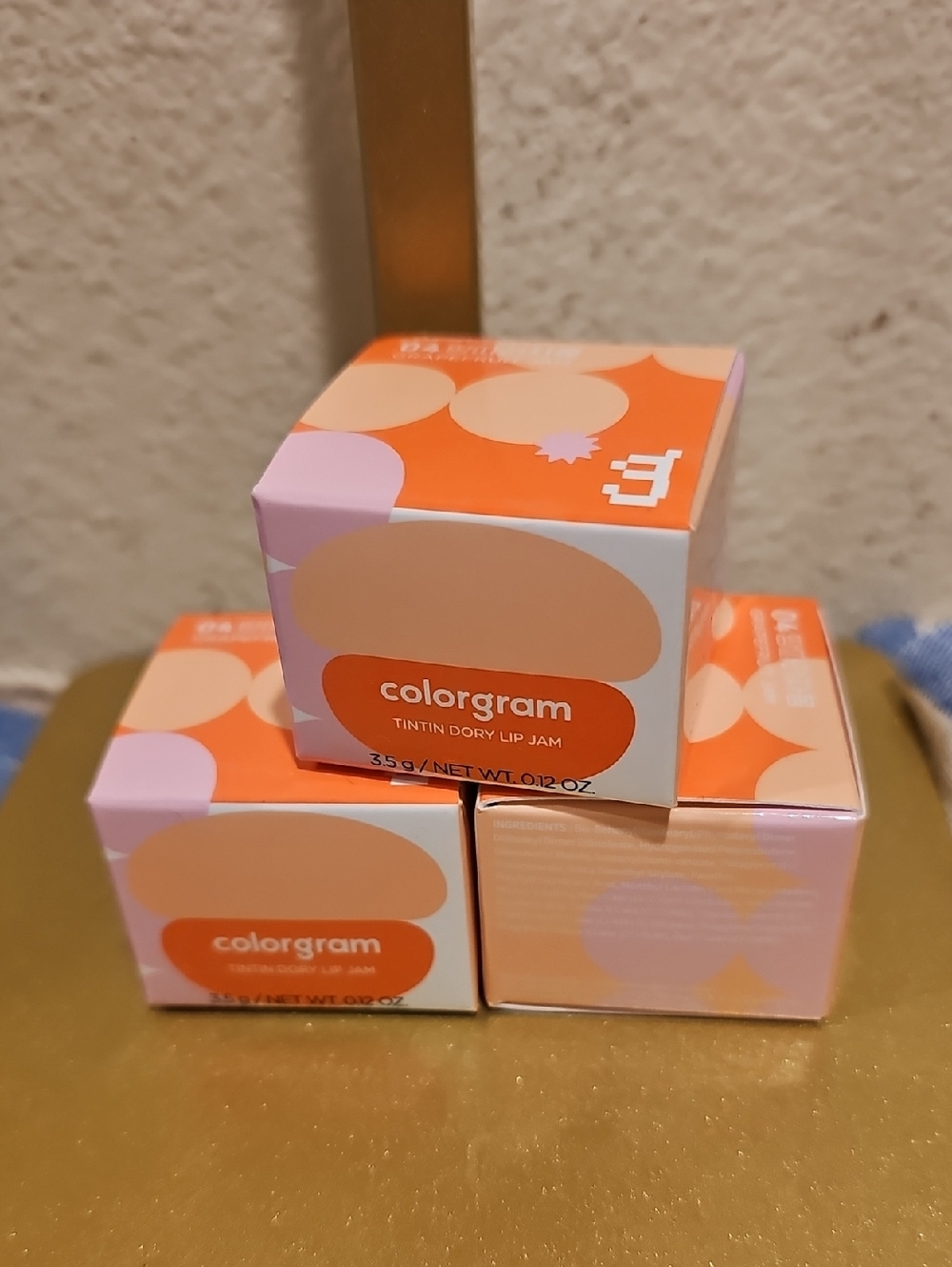 Colorgram Tintin Dory Lip Jam - Grapefruit (Listing For 1 Unit)